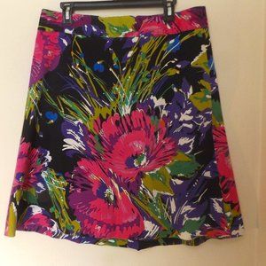LANEBRYANT | ABUNDANCE OF FLORAL PRINT SKIRT | SIZE 14